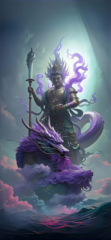 酉鸡——不动明王：手机动态壁纸-战友联盟