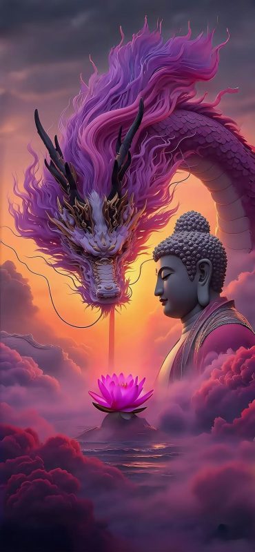 未羊、申猴—大日如来：手机动态壁纸-战友联盟